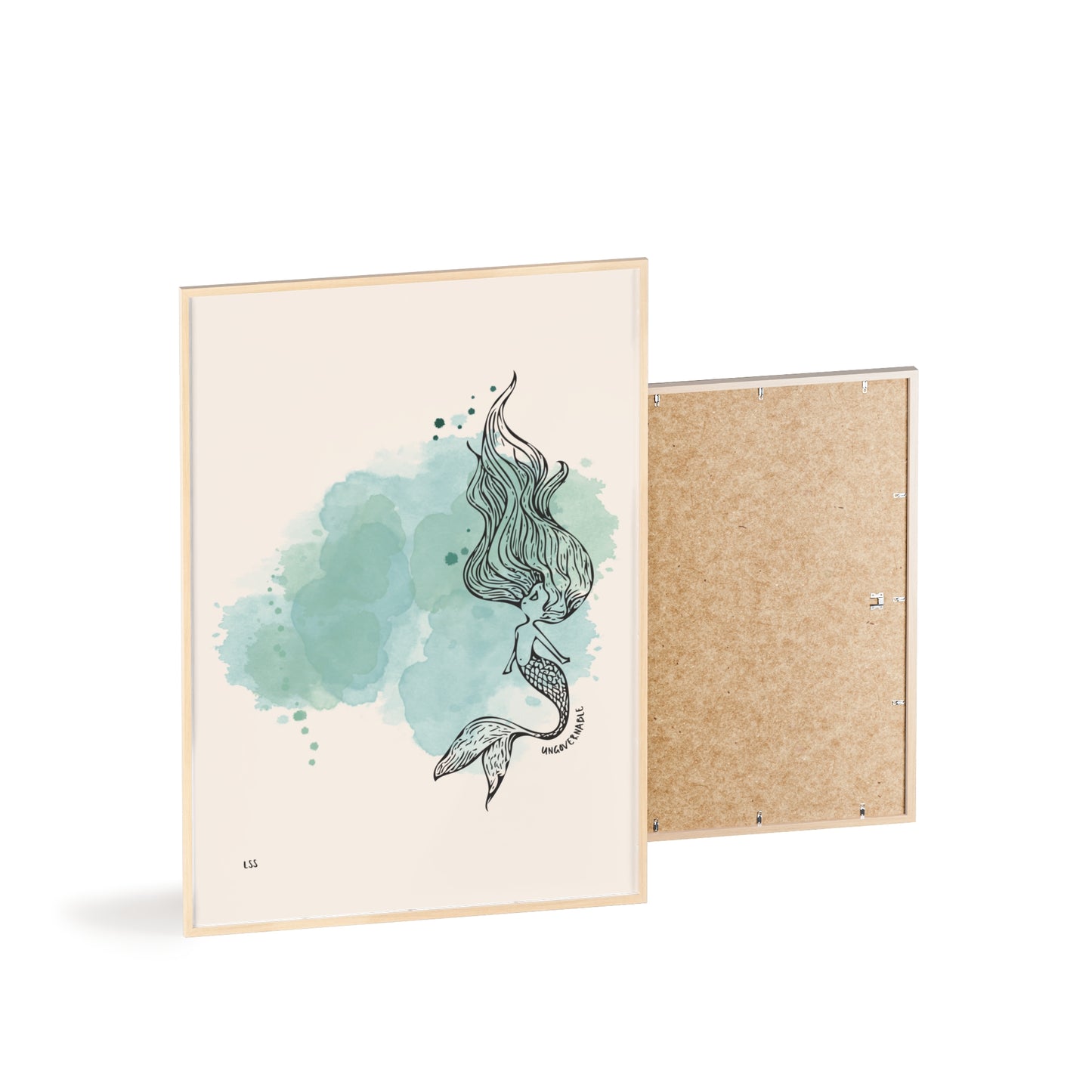 Ungovernable Mermaid | Framed Wall Art