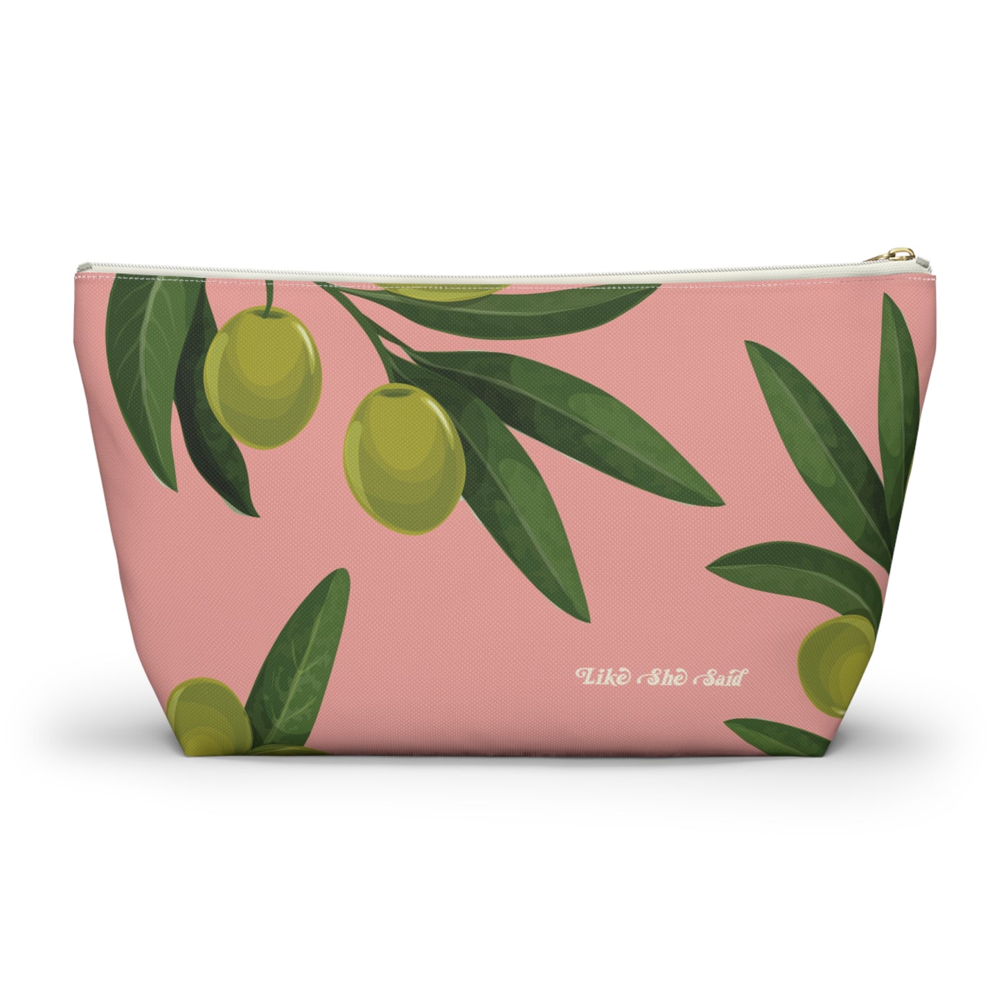 If I'm Too Much, Go Find Less Lemons & Blossoms | T-Bottom Accessory Bag