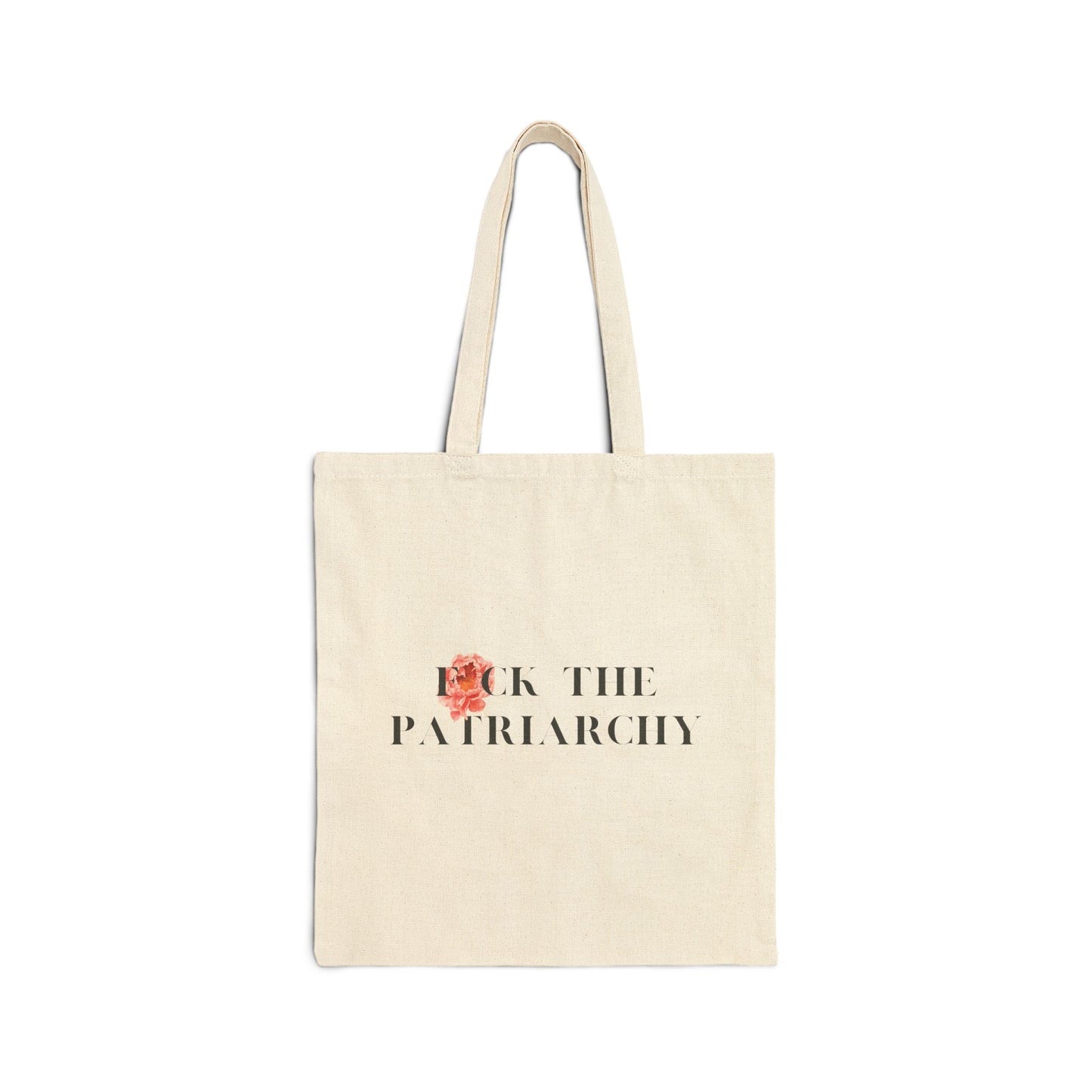 Fuck The Patriarchy | Reusable Cotton Canvas Tote Bag