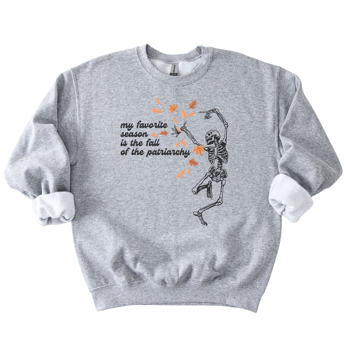 The Fall of The Patriarchy Skeleton Sweatshirt