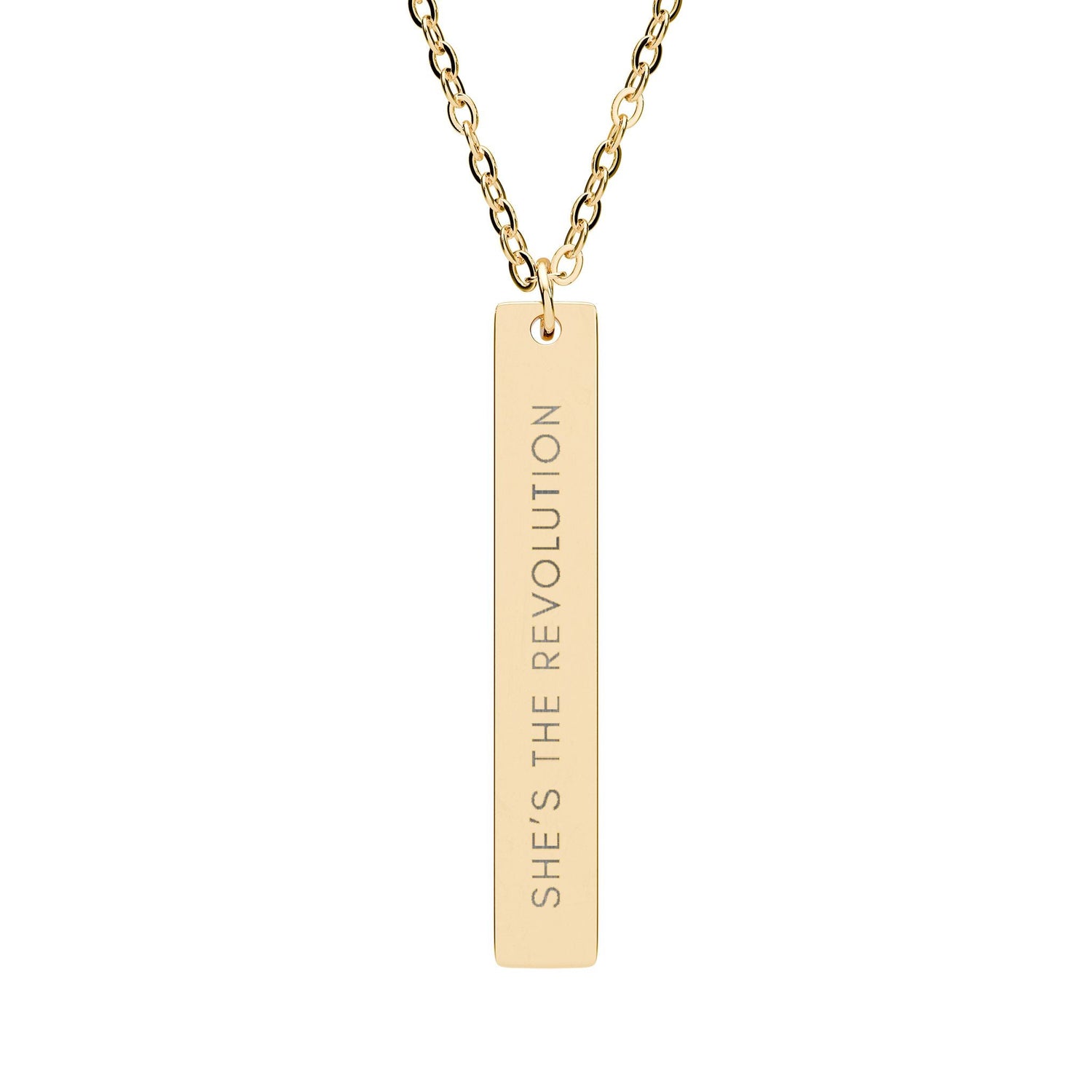 Vertical Bar Necklaces
