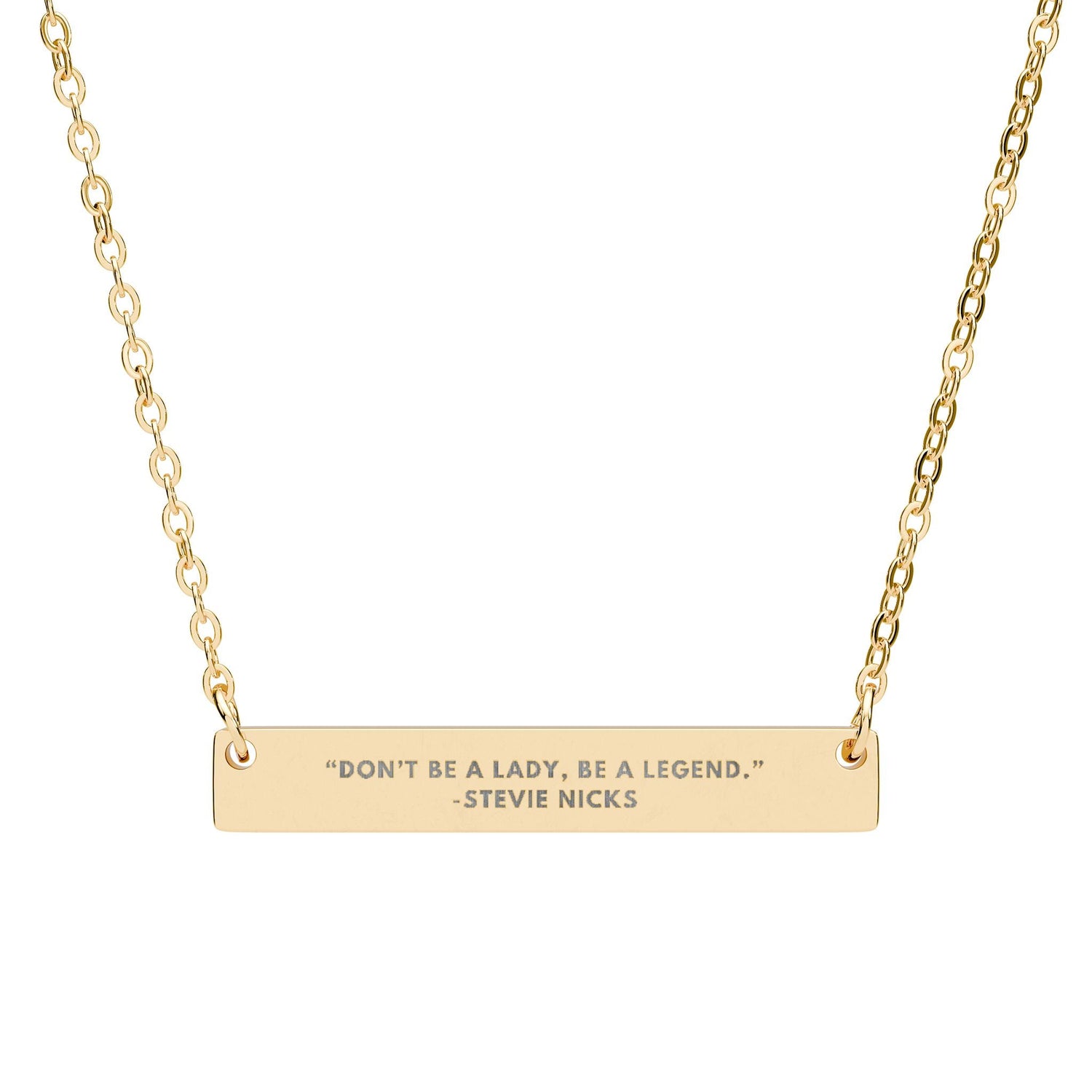 Horizontal Bar Necklaces