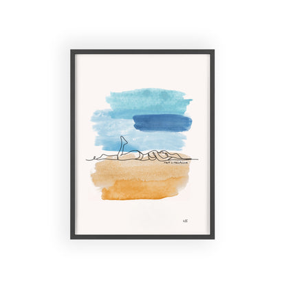 Rest Is Resistance | Framed Wall Art