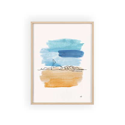 Rest Is Resistance | Framed Wall Art