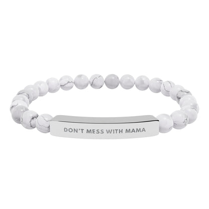 Don't Mess With Mama | 18K Gold-Plated Chakra Stone Bracelet