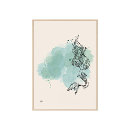 Ungovernable Mermaid | Framed Wall Art
