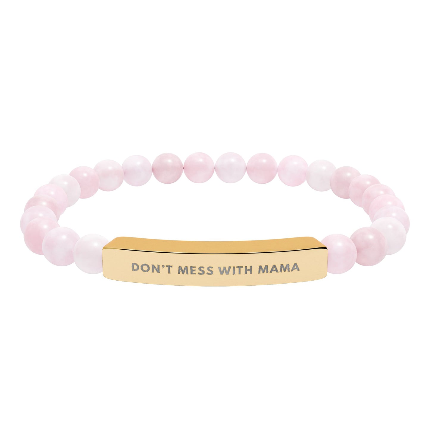 Don't Mess With Mama | 18K Gold-Plated Chakra Stone Bracelet