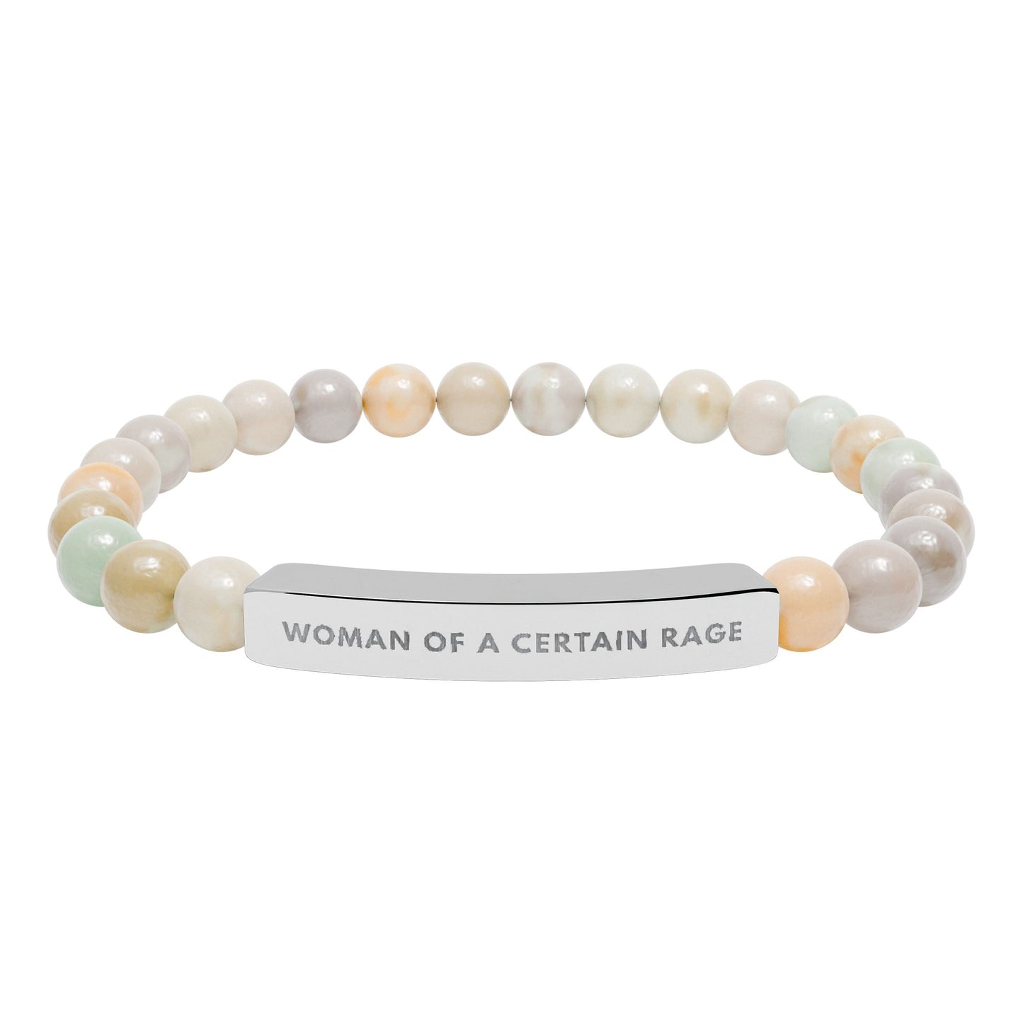 Woman Of A Certain Rage | 18K Gold-Plated Chakra Stone Bracelet