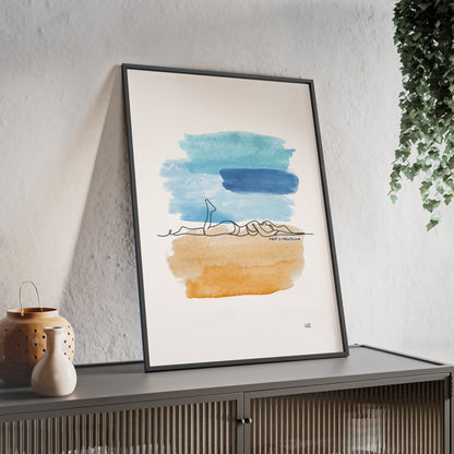 Rest Is Resistance | Framed Wall Art