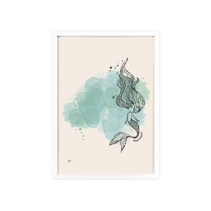 Ungovernable Mermaid | Framed Wall Art