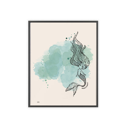 Ungovernable Mermaid | Framed Wall Art