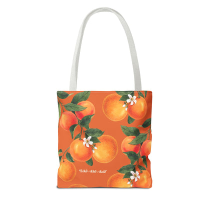 If I'm Too Much Go Find Less Oranges & Blossoms | Reusable Tote Bag