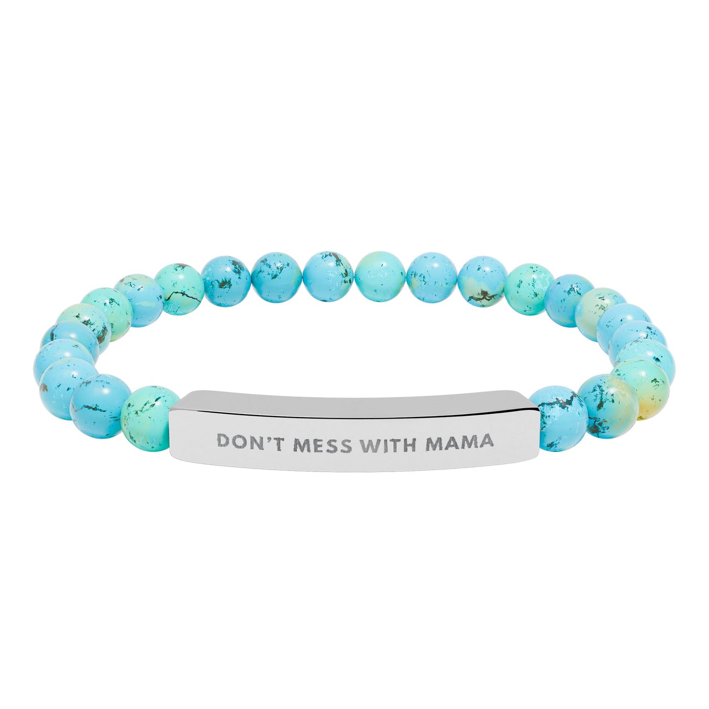 Don't Mess With Mama | 18K Gold-Plated Chakra Stone Bracelet