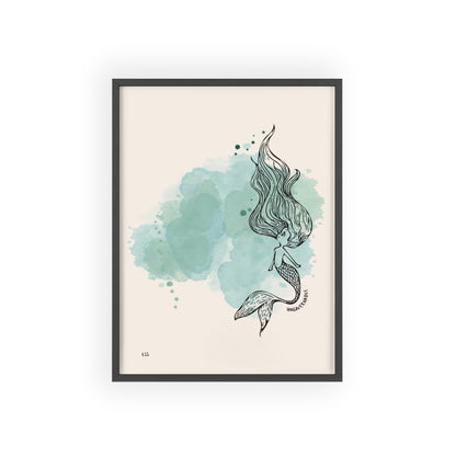 Ungovernable Mermaid | Framed Wall Art