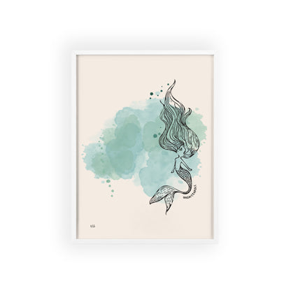Ungovernable Mermaid | Framed Wall Art