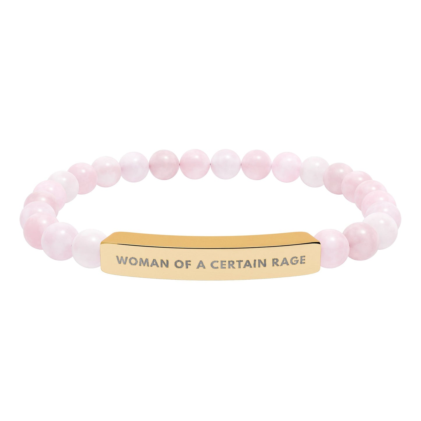 Woman Of A Certain Rage | 18K Gold-Plated Chakra Stone Bracelet