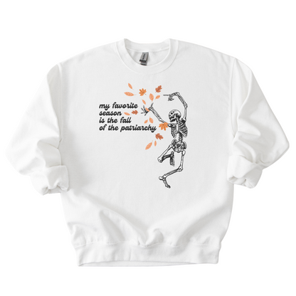 The Fall of The Patriarchy Skeleton Sweatshirt