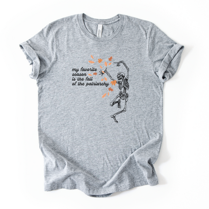 The Fall of The Patriarchy Skeleton T-Shirt
